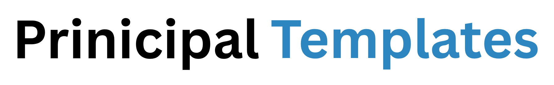 Principal Templates