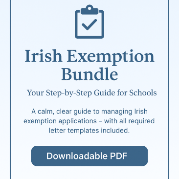 Irish Exemption To Do List